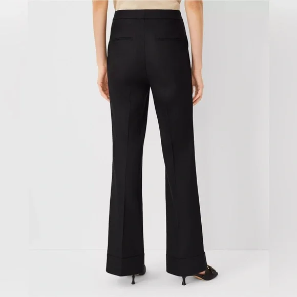 The Petite Cuffed Trouser Pant in Linen Twill - Picture 3 of 5